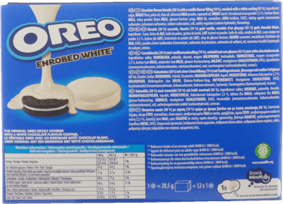 Oreo täckt vit choklad 246g
