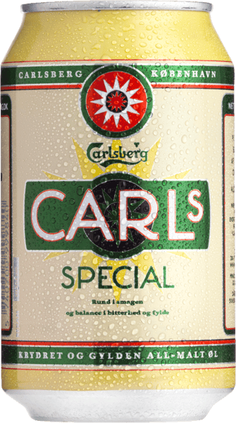 Carls Special Lager - 44% ØL 24x33Cl Dåse