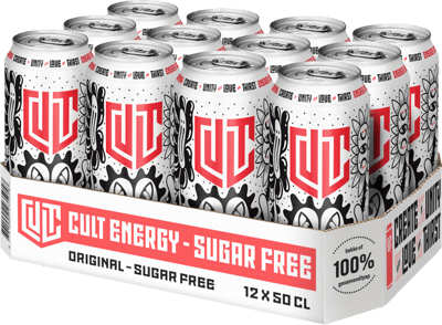 Kult Energy Sugarfree 12x05L