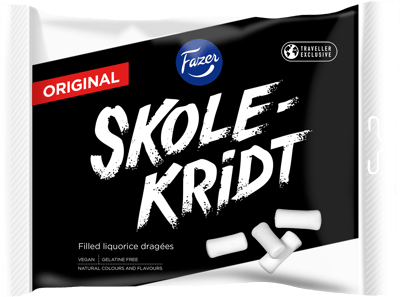 Fazer Skolekridt 400G