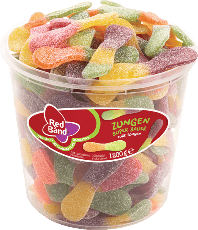 Rødt band sikkert Tunger 1200 g