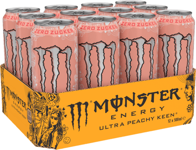 Ultra Peachy Keen Monster Energy 12x05l