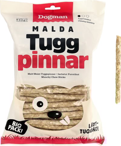 Dogman tyggepinde munchy 100 stk 900 g