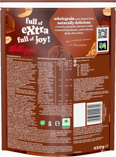 Extra Choco Nut Kellogg's 450 G