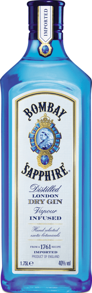 Bombay Sapphire London Dry Gin 40% 175 l