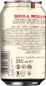 Birra Moretti 46% 24x033l