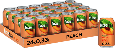 Fuze te sort fersken 24x033 l