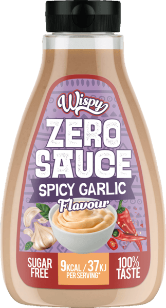 Zero Sauce Spicy Wispy Hvidløg 430 g