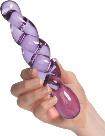 Sinful Twisted Lover Glas Dildo 19,8 cm