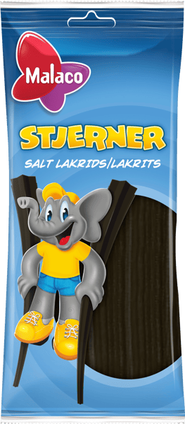 Malaco saltstjerner 92 g