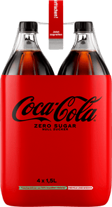 Coca cola cero 4 x 15 l mascota