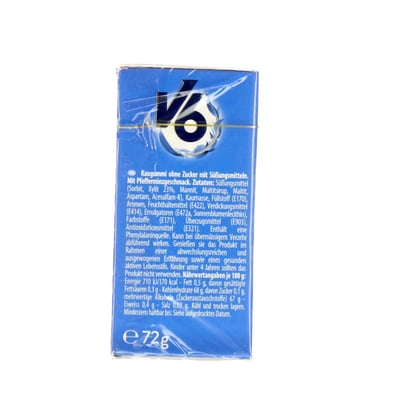 V6 silná mincovna ØKonomipakke 72 g