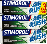 Stimulol Air Rush Menthol Spearmint 3-Pak 42 g