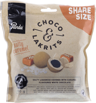 Panda Choco & Lakrits Caramel sărat 300 g