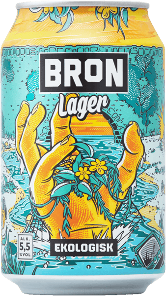 Bron Lager Bio 55% 24x033L