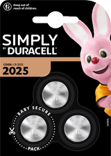 Duracell semplicemente CR2025 B3