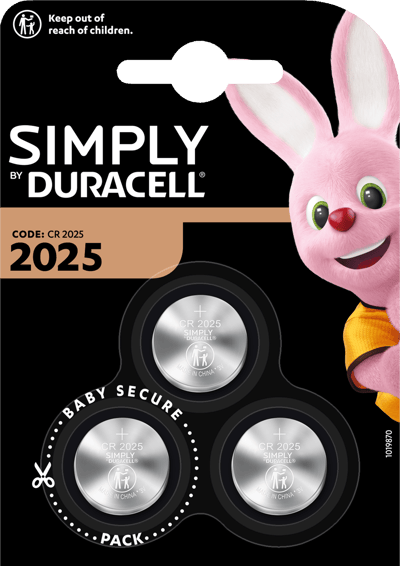 Duracell semplicemente CR2025 B3