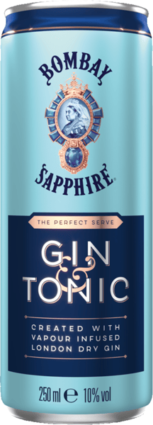 Bombay Sapphire Tonic 10% 025l + pant