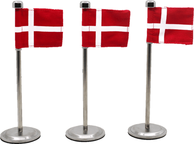 Bordflag 3 stk