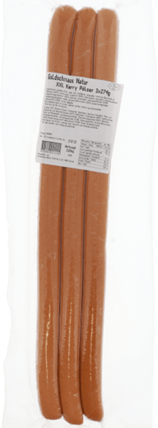 SLAGTERENS FAVERITER KARRYWURST 3 STK 50CM 800G