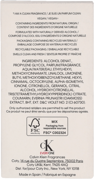 Calvin Klein CK Alle EDT 50 ml