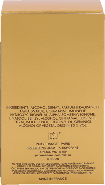 Paco Rabanne 1 milion EDT Spray 50ml