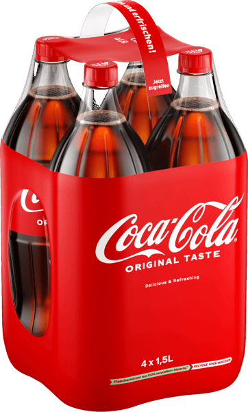 Coca-Cola 4 x 15 L Pet
