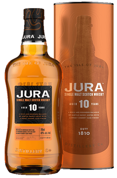 Jura 10yo un singur malț 40% 07 L
