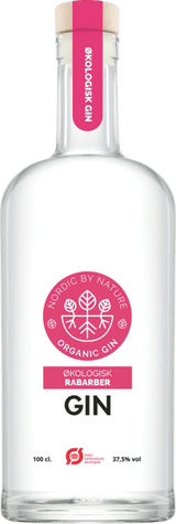 Nordic by Nature Økologisk rabarber gin 375% 1 l