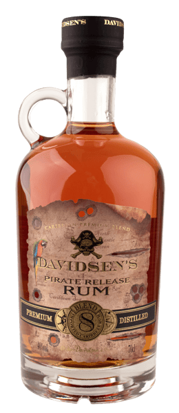 Davidsen's Pirate Release Caraibi Dark Rum - Blend 8 40% 07 L