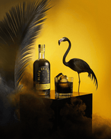 Sort flamingo vanilje infunderet rom 25% 05L