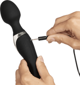 Sinful Curvy Double Pleasure Opladelig Magic Wand Vibrator