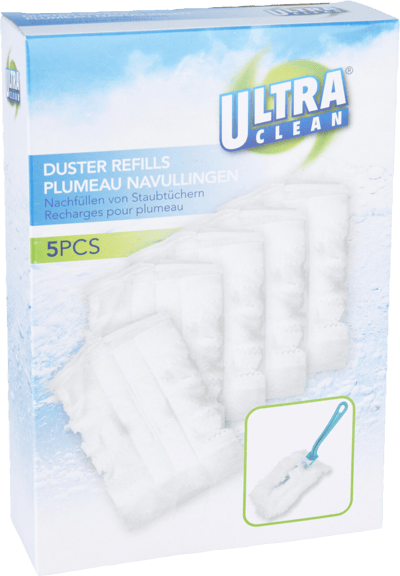 Duster ricarica le copertine di pulizia