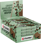 Nutramino protein vaffel hasselnød 39g
