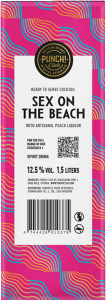 Punch Club Sex on the Beach 125% 15l