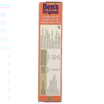 Langkornet Ris I Kogepose 500G de Ben.