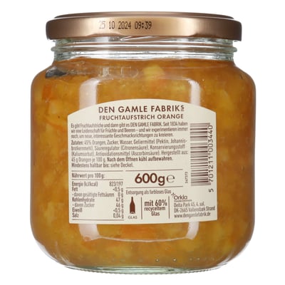 Den Gamle Fabrik Appelsin 600 g