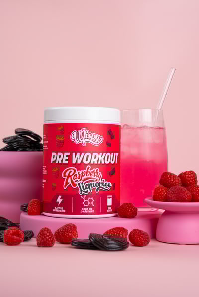 Wispy Pre Workout Raspberry Liquorice