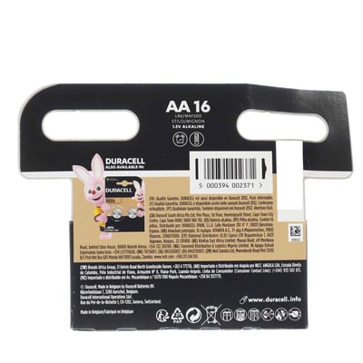 Duracell semplicemente AA (MN1500 LR6) 16 STK