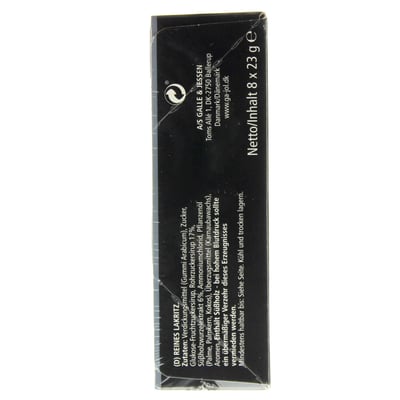 Ga-jol sort ren lakrids 8x23 g