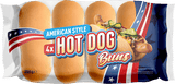 Nordthy Hotdog brød 4 stk 250g