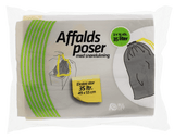 Affaldspose m snøreluk 35 l 3 x 15 stk
