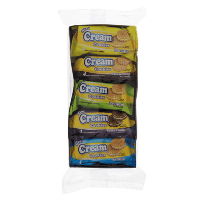 Mini -Creme -Kekse 10 Pk 230g