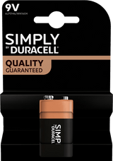 Duracell semplicemente 9v b1