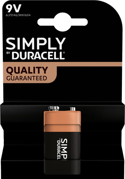 Duracell semplicemente 9v b1