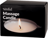 Syndiga Vanilje Massagelys 180 g