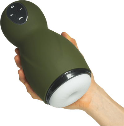 Sinful Sonic Suction Grøn Masturbator
