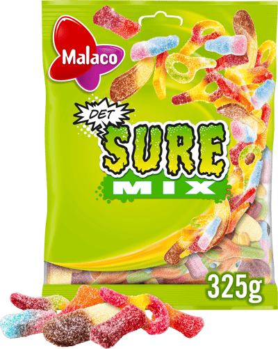 Malaco Godt & Blandet det sikkert blanding 325 g