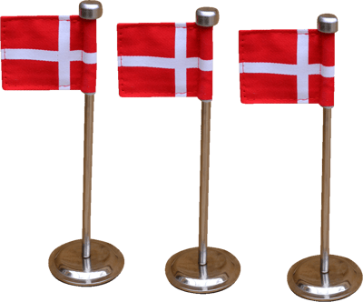 Bordflag 3 stk