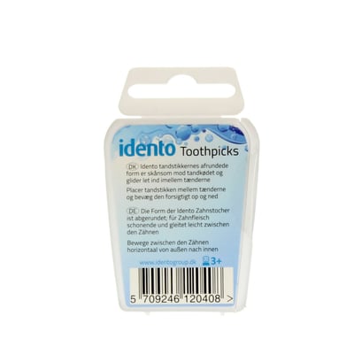 Identto tandstikker i plast